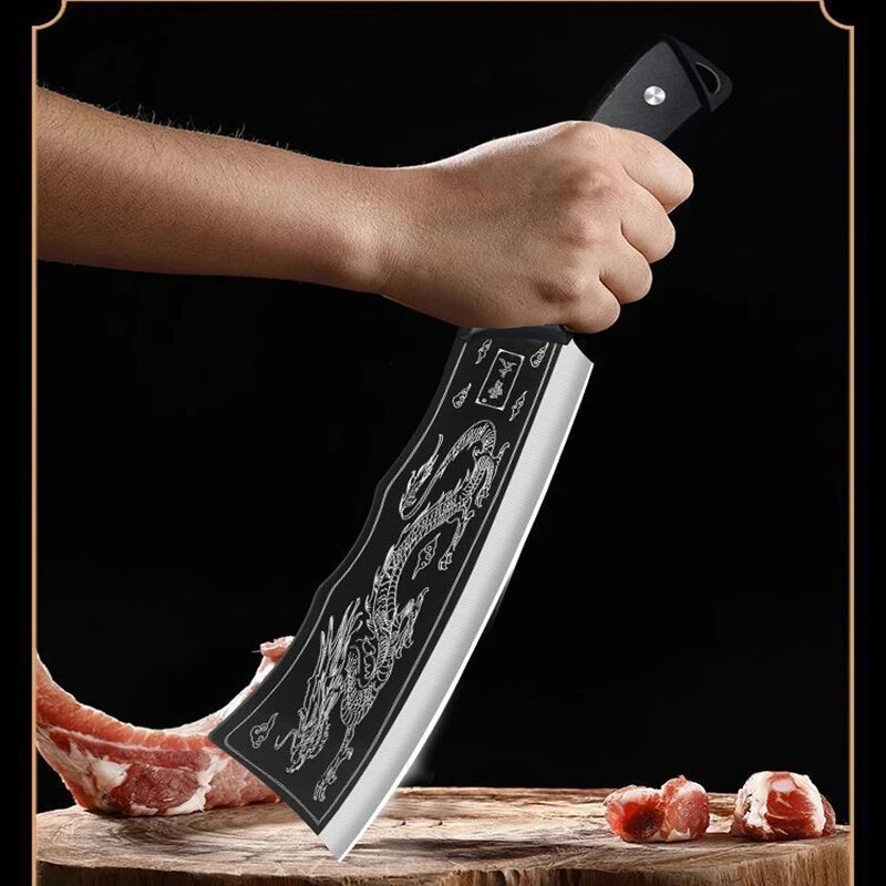 Elanzio Handmade Dragon Slaying Japanese Kitchen Knife